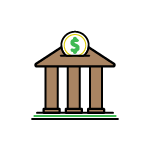 bank deposit icon